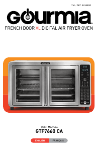 Manual Gourmia GTF7660CA Oven