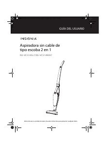 Manual de uso Insignia NS-VCS14WH7 Aspirador