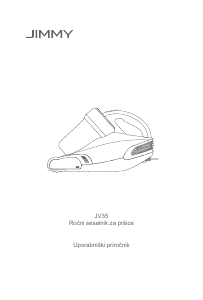 Priročnik Jimmy JV35 Ročni sesalnik