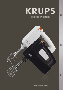 Manual Krups 3MIX7000 Hand Mixer