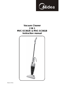 Manual Midea MVC-SC861B Vacuum Cleaner