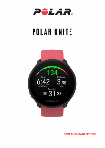 Bedienungsanleitung Polar Unite Sportuhr