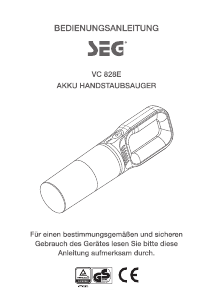 Handleiding SEG VC 828E Kruimeldief