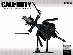 Manual de uso Mega Bloks set 6863 Call of Duty New ghosts submarine