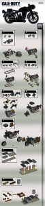 Manual de uso Mega Bloks set 6866 Call of Duty Motorbike breakout