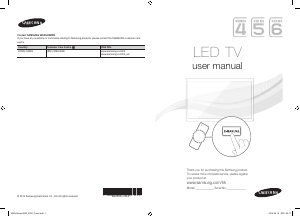 Manual Samsung UA40EH5000J LED Television