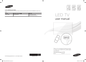 说明书 三星 UA32EH5000J LED电视
