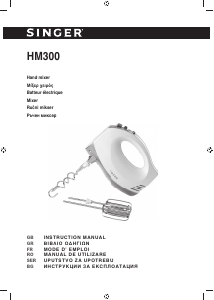 Manual Singer HM300 Hand Mixer