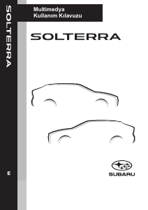 Kullanım kılavuzu Subaru Solterra Araç navigasyonu