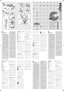 Manual de uso Ufesa AM4325 Aspirador de mano