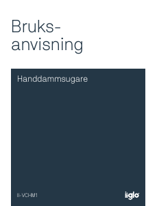 Bruksanvisning IIglo II-VCHM1 Dammsugare