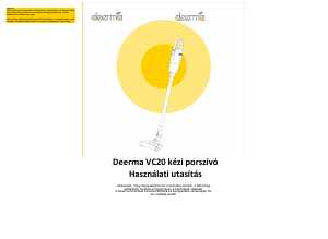 Használati útmutató Deerma VC20 Porszívó