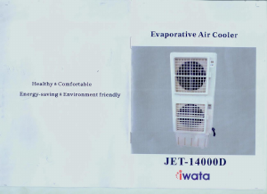 Handleiding Iwata JET-14000D Ventilator
