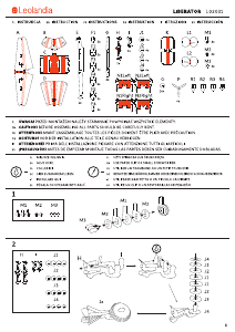 Manuale Leolandia L02031 Liberator Puzzle 3D