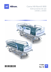 Manual de uso Hillrom LI900B3 Cama de hospital