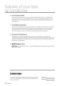 Manual Samsung AM036FNTDEH/EU Air Conditioner