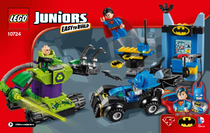 Handleiding Lego set 10724 Juniors Batman & Superman vs. Lex Luthor