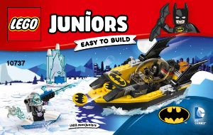 Handleiding Lego set 10737 Juniors Batman vs. Mr. Freeze