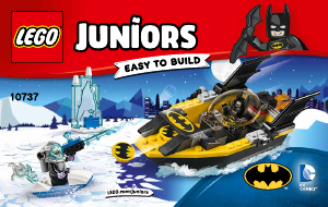 Manual Lego set 10737 Juniors Batman vs. Mr. Freeze