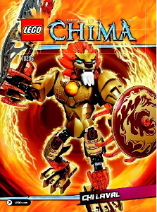 Manual de uso Lego set 70206 Chima Chi Laval