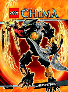Manual de uso Lego set 70208 Chima Chi Panthar
