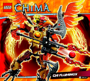 Vadovas Lego set 70211 Chima Chi Fluminox