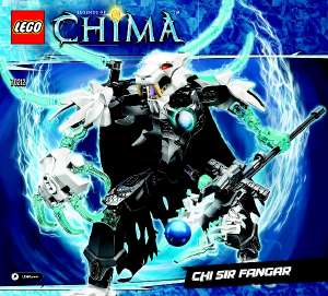 Bruksanvisning Lego set 70212 Chima Chi Sir Fangar
