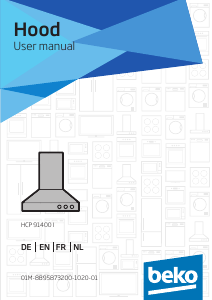 Manual BEKO HCP91400I Cooker Hood