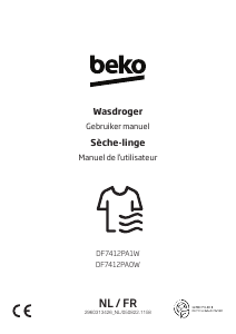 Handleiding BEKO DF7412PA0W Wasdroger