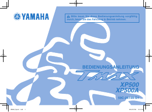 Bedienungsanleitung Yamaha XP500 (2013) Roller