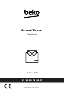 Manual BEKO STM 3116 W Garment Steamer