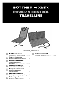 Bruksanvisning Dometic MT SM 65 TL Solpanel