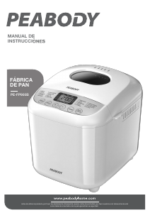 Manual de uso Peabody PE-FP900B Máquina de hacer pan