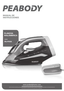 Manual de uso Peabody PE-PVI36 Plancha
