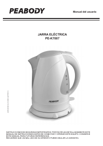 Manual de uso Peabody PE-K7007 Hervidor