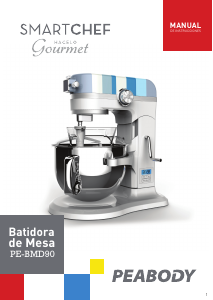Manual de uso Peabody PE-BMD90A Batidora de pie