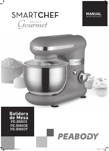 Manual de uso Peabody PE-BM60I Batidora de pie