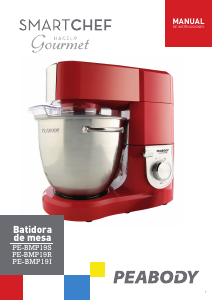 Manual de uso Peabody PE-BMP19I Batidora de pie