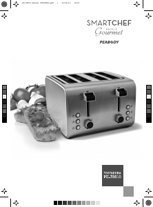 Manual Peabody PE-T8520 Toaster