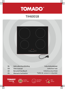 Handleiding Tomado TIH6001B Kookplaat