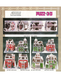 Manual Puzz3D Victorian Avenue Puzzle 3D