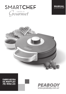 Manual de uso Peabody PE-WM185 Gofrera