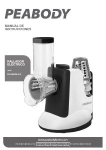Manual de uso Peabody PE-SM326V Cortador en espiral