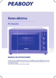 Manual de uso Peabody PE-HG4202 Horno