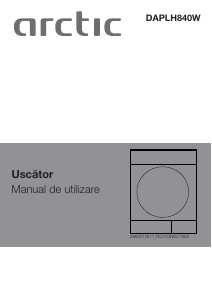 Manual Arctic DAPLH840W Uscător