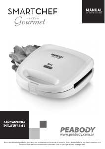 Manual de uso Peabody PE-SW6141 Grill de contacto