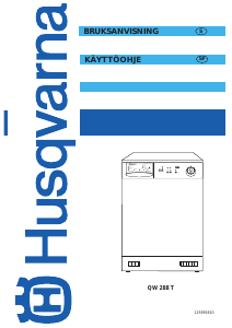 Bruksanvisning Husqvarna QW288T Torktumlare