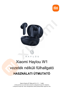Használati útmutató Haylou W1 Fejhallgató