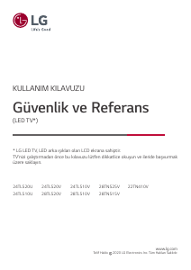 Kullanım kılavuzu LG 24TL510U-PZ LED ekran