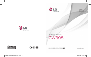 Kullanım kılavuzu LG GW305 Cep telefonu